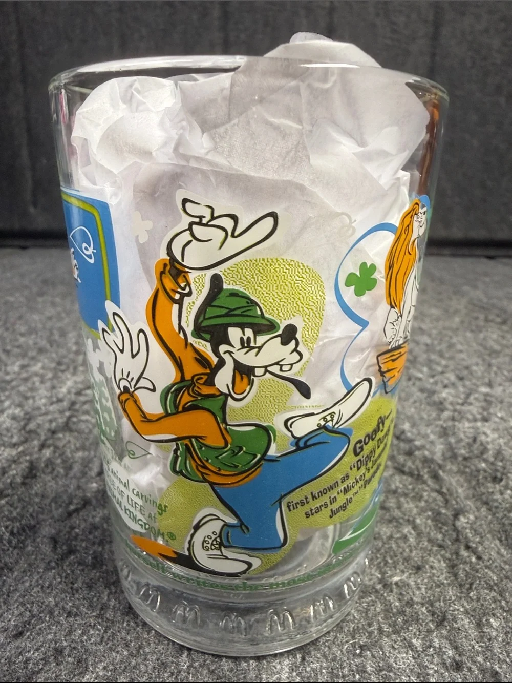 Disney colorful glass